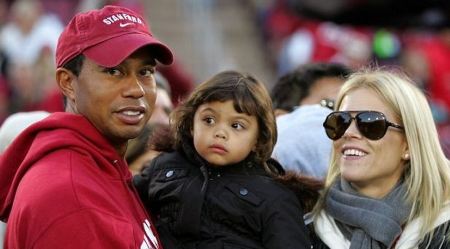 Tiger Woods Wife and kids